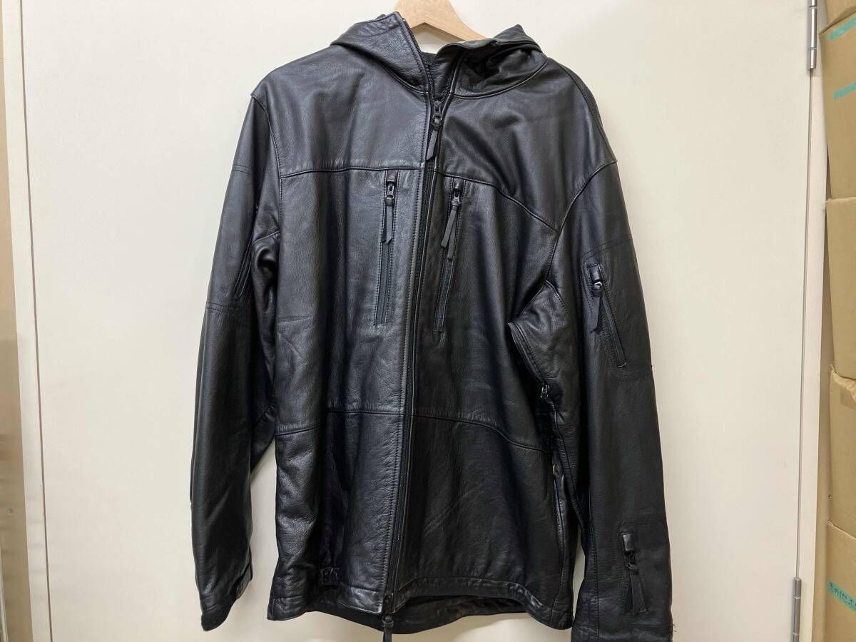 ALPHA NA-417 レザーパーカー