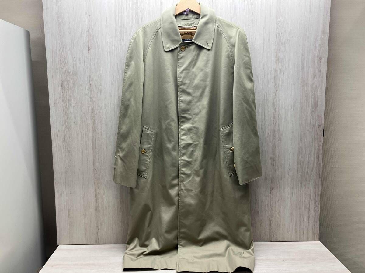 Burberrys バーバリーズ WR 055 940 72 ステン コート バルマカーンコート ウールライナー付 裏地ノバチェック ネーム入 古着 94 175