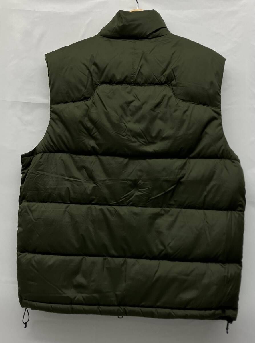 POLO RALPH LAUREN ポロラルフローレン ダウンベスト カーキ ブランドロゴ刺繍入り サイズL