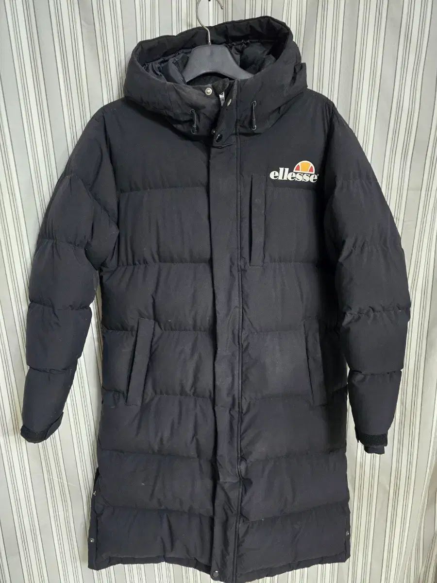 100) エレッセ ダウンジャケット ロング丈 ellesse（ダウンジャケット 