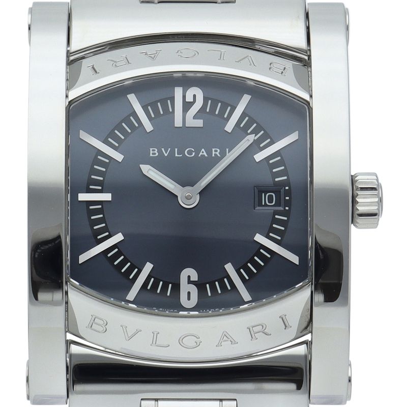 ブルガリ アショーマ ウォッチ AA39S/AA39C14SSD 箱 保証書 SS ユニ