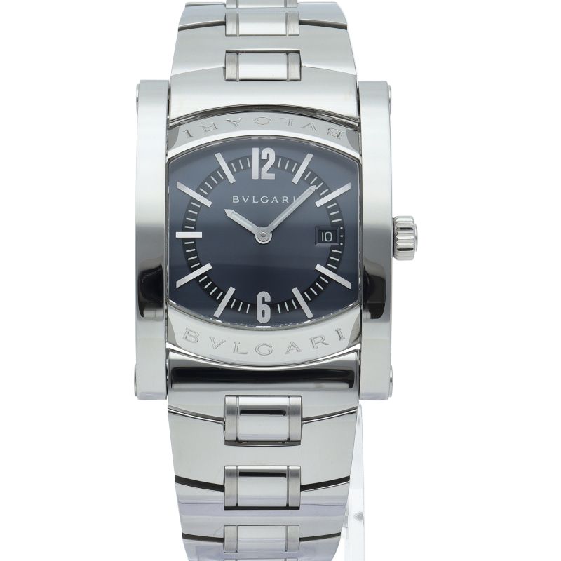 ブルガリ アショーマ ウォッチ AA39S/AA39C14SSD 箱 保証書 SS ユニ