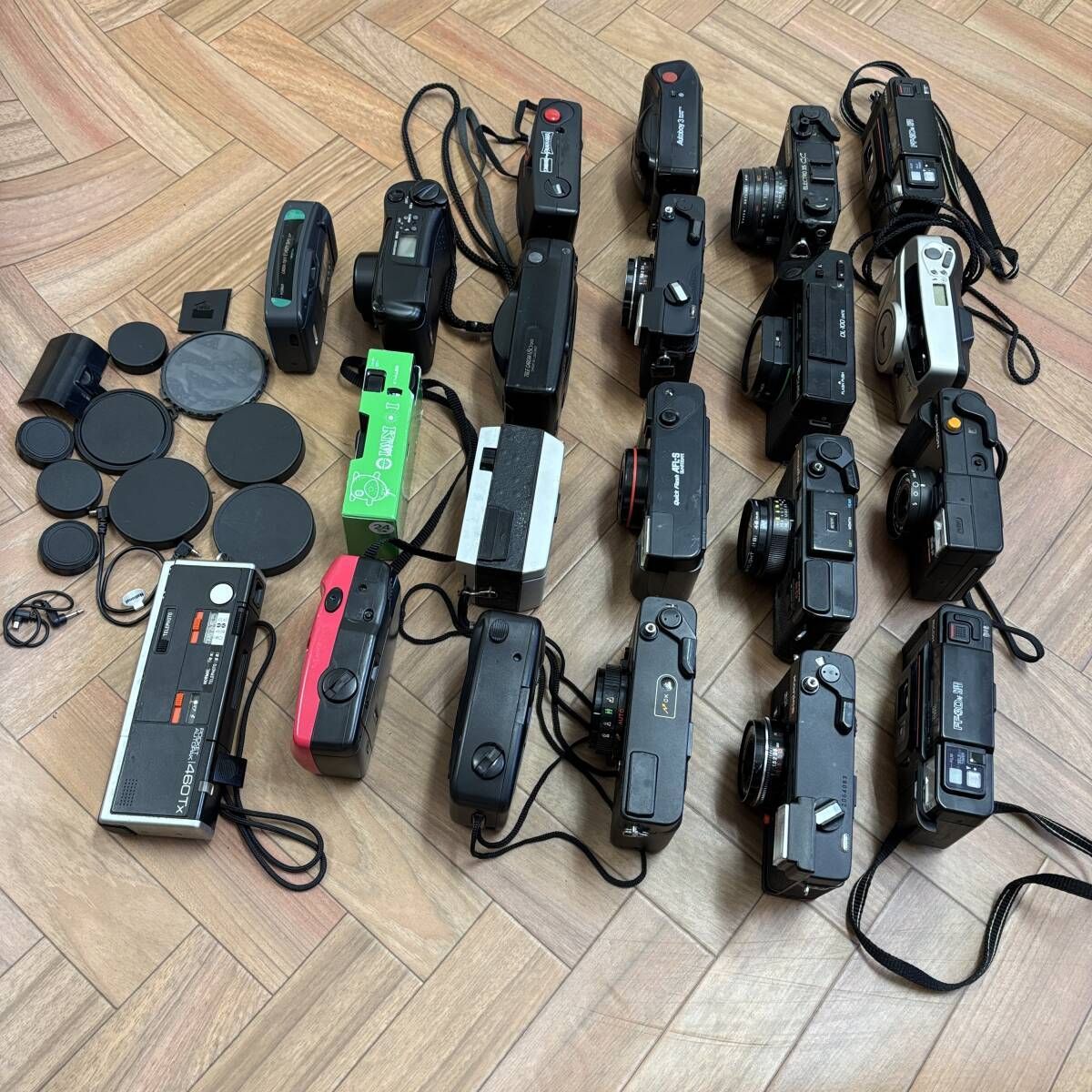 まとめ コンパクトカメラ いろいろ 大量セット P 481 b コンパクトカメラ(フィルム) フィルムカメラ カメラ