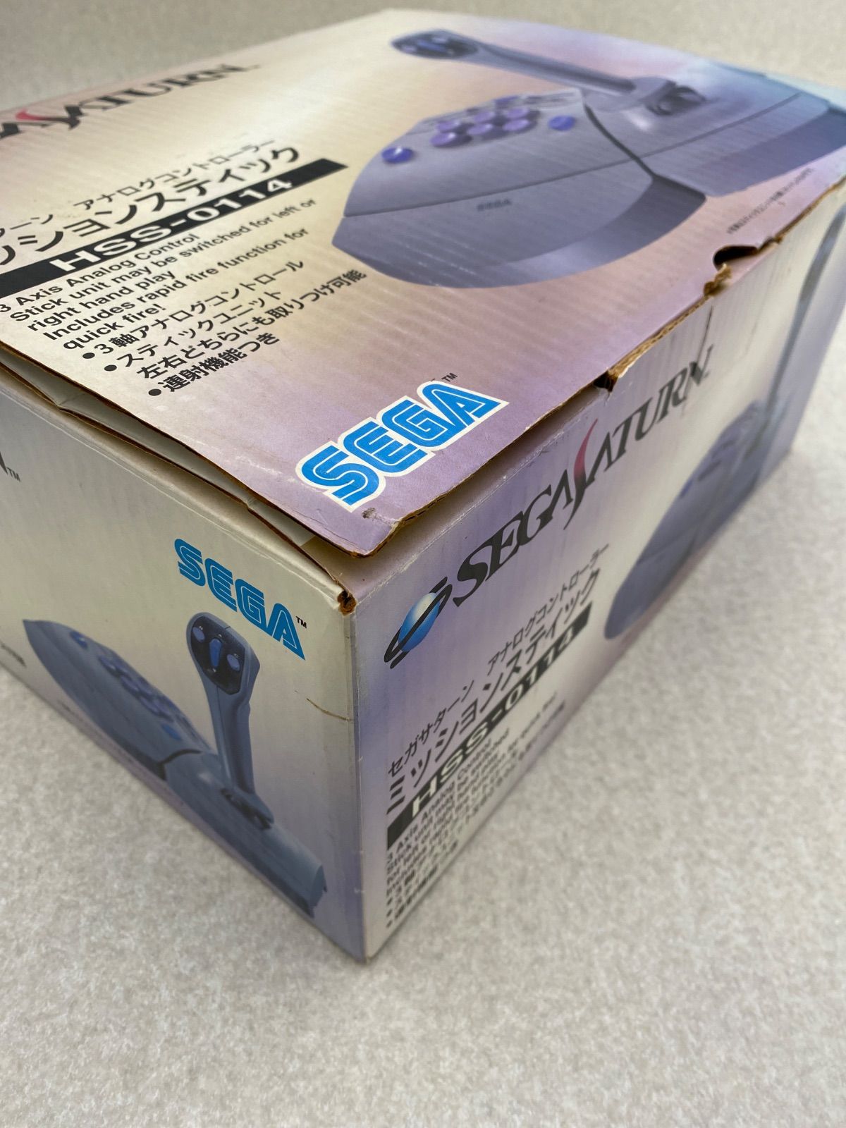 セガサターン アナログコントローラー ミッションスティック HSS-0114