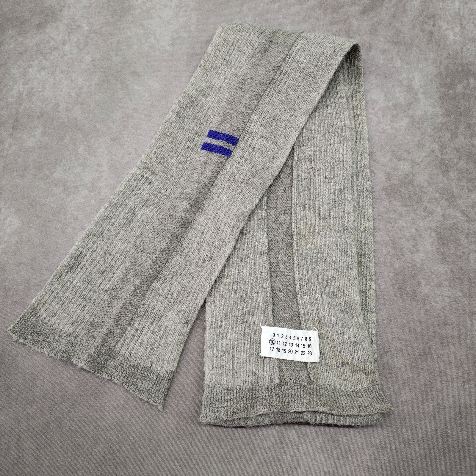 マルジェラ グレー Margiela ニット ワンポイント