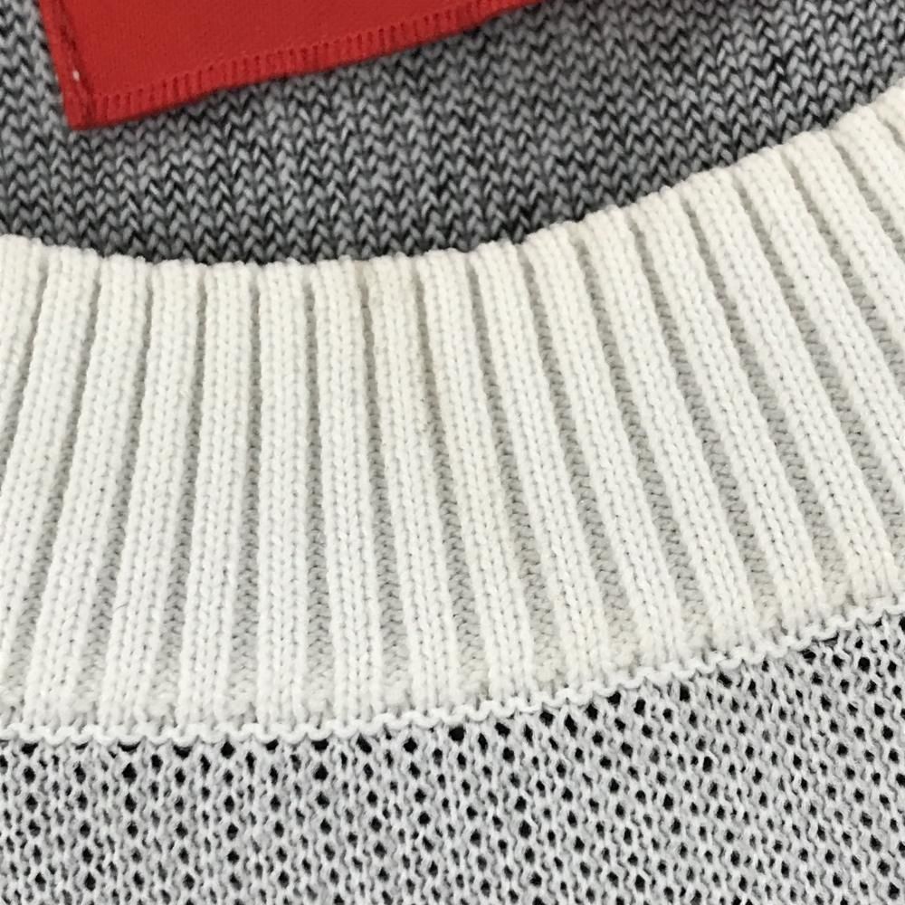 未使用級 ニューバランス グレー セーター ニット ゴルフ NEW BALANCE