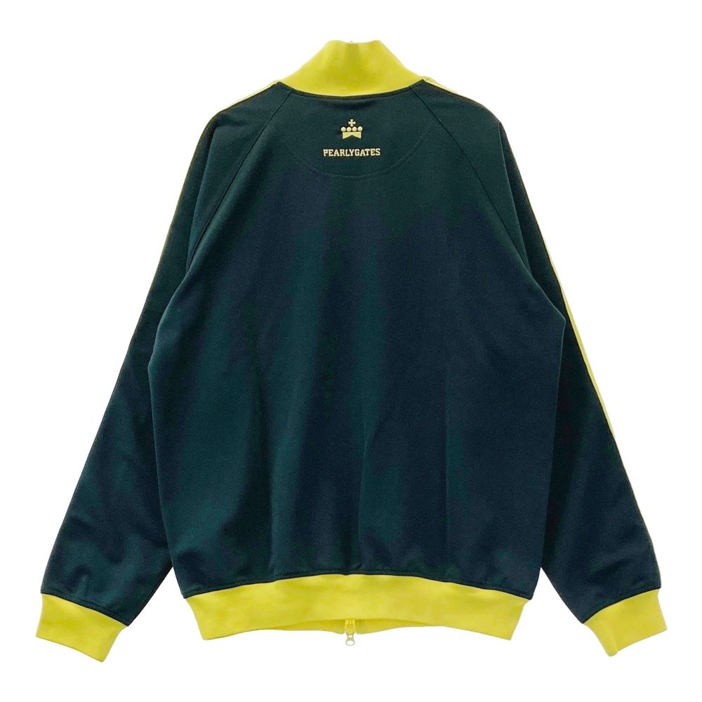 サイズ 5 PEARLY GATES パーリーゲイツ 長袖ジップジャケット グリーン系 ゴルフウェア メンズ ストスト
