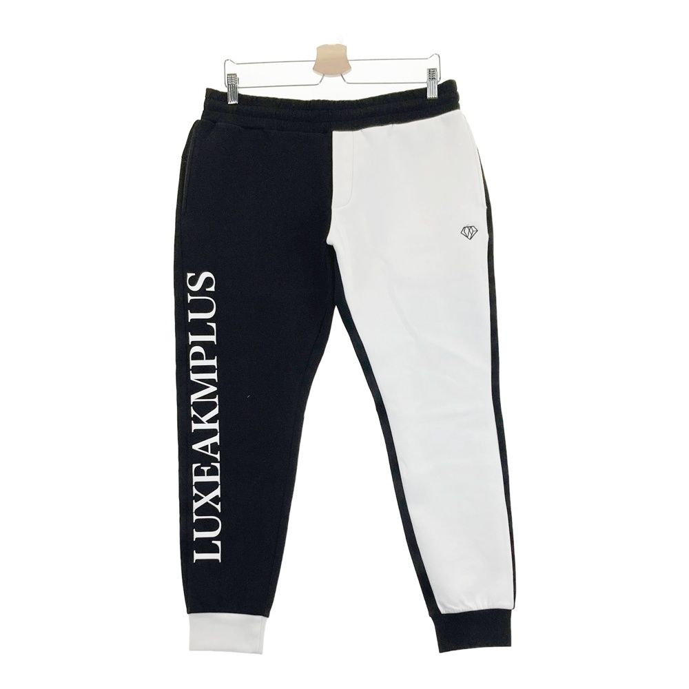 【未使用・タグ付】リュクスエイケイエムプラス　ジョガーパンツ　スウェット　白　Ｍ 未使用・タグ付】リュクスエイケイエムプラス ジョガーパンツ