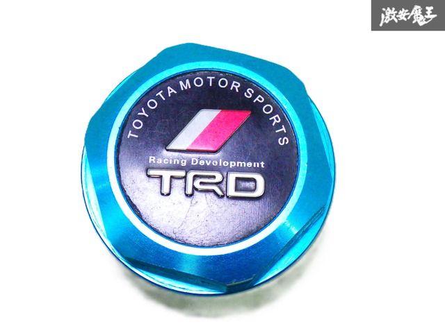 TRD オイルフィラーキャップ　ねじ式 TRD オイルフィラーキャップ 樹脂製 ブラック ネジ式 マークII