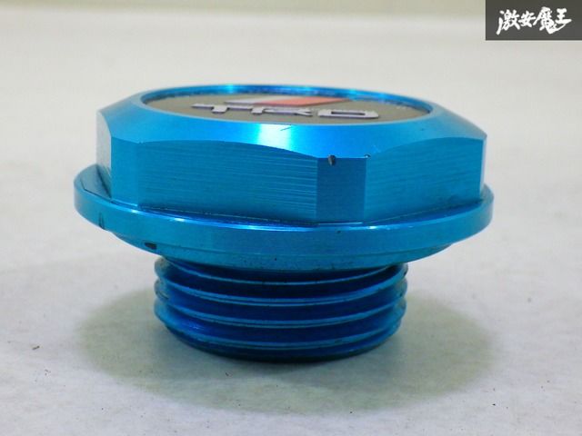 TRD オイルフィラーキャップ　ワンタッチ式 希少 TRDオイルフィラーキャップ ワンタッチ式 1JZ-GTE等へ - メルカリ