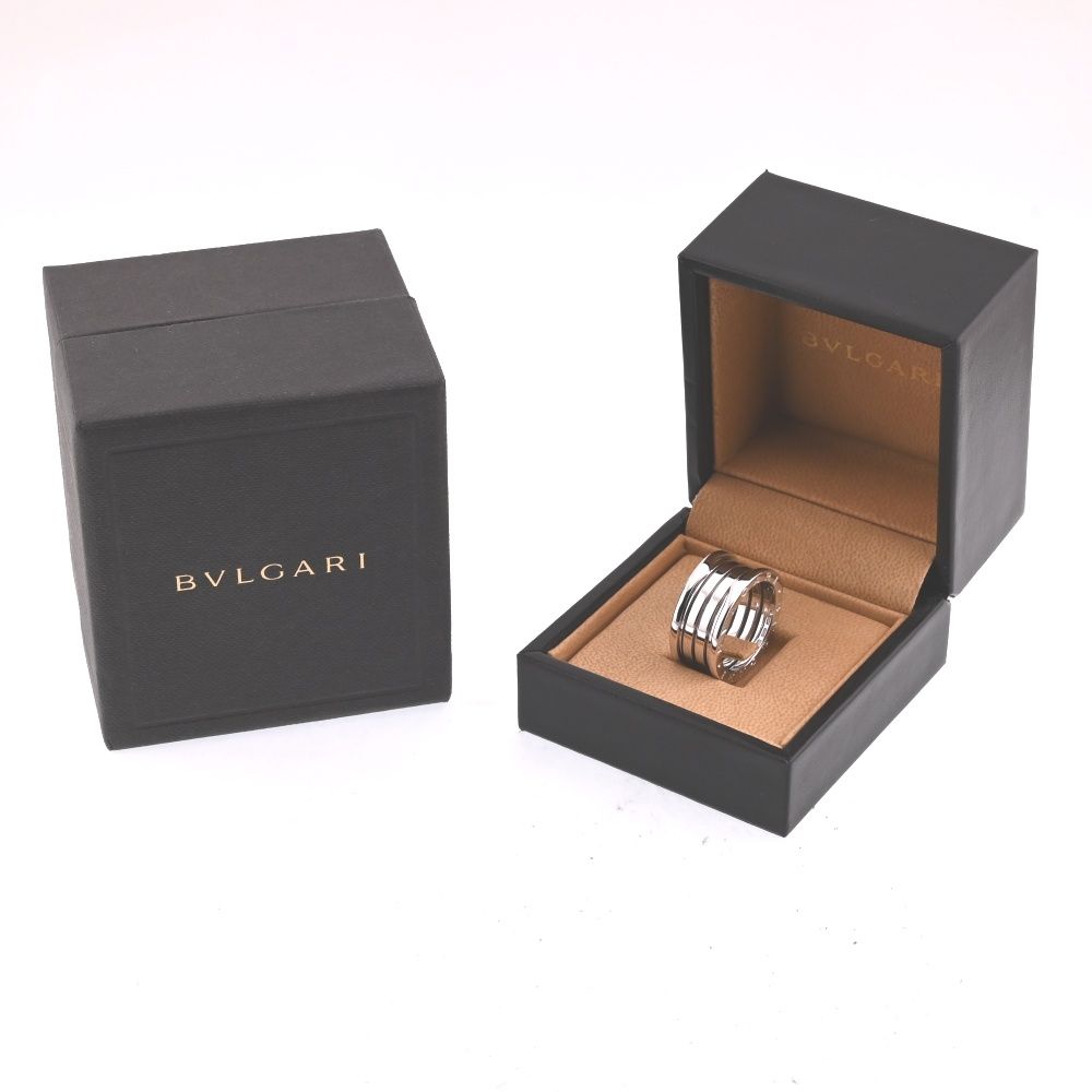 ブルガリ BVLGARI B-Zero1 リング サイズ58/JP18 K18WG レディース 箱
