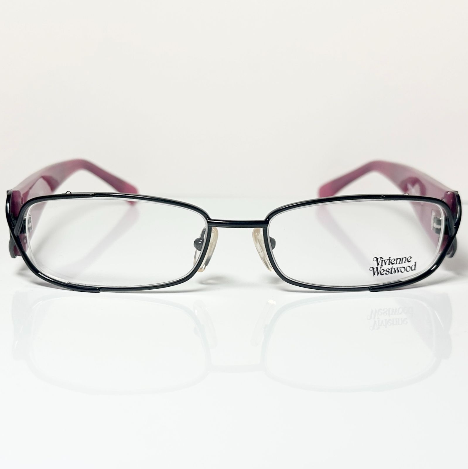 Vivienne Westwood ヴィヴィアン ウエストウッド チェック柄 VW 17801 メガネ 英国ブランド レディース