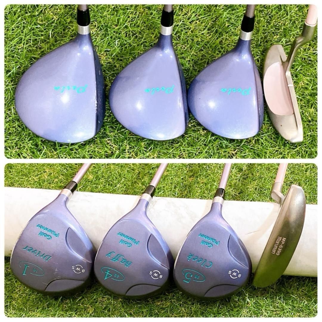 豪華11本 ゴルフプランナー レディースゴルフセット 右 L