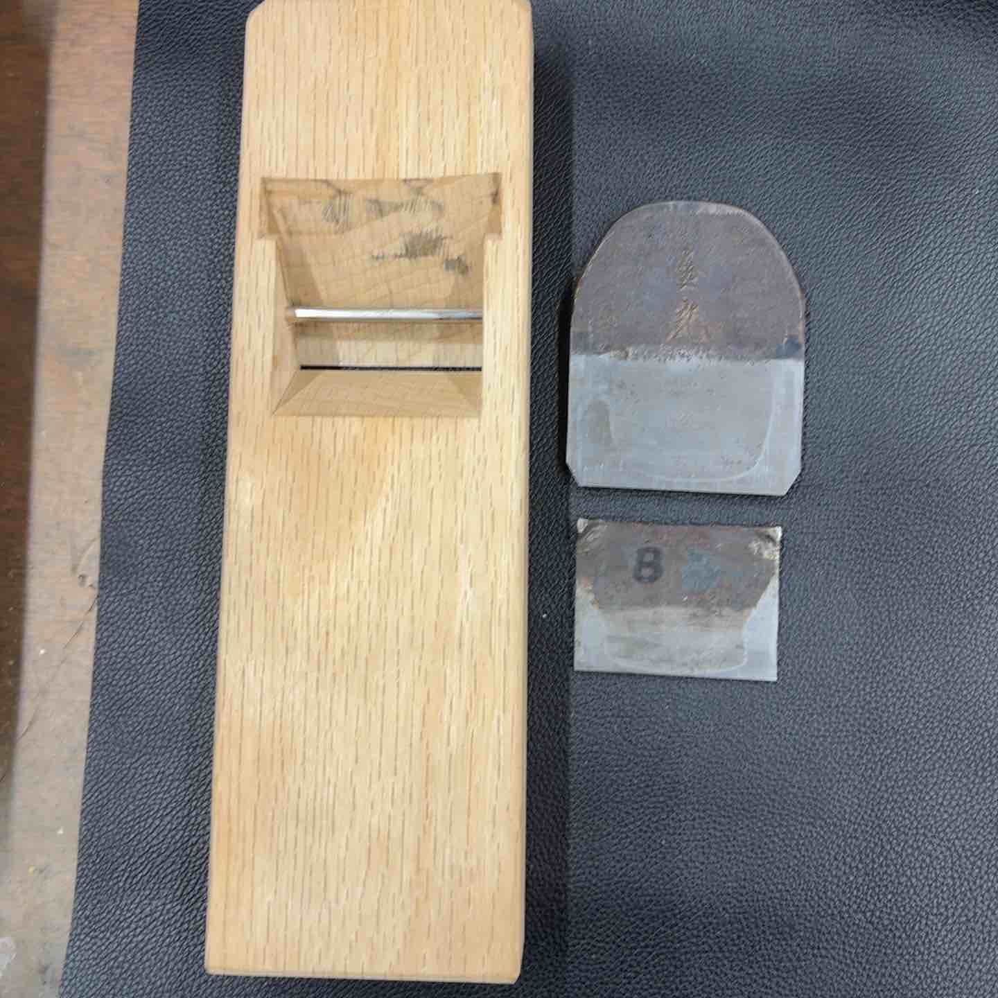 坂田春雄 金光 寸8 台付 鉋 裏金助輝