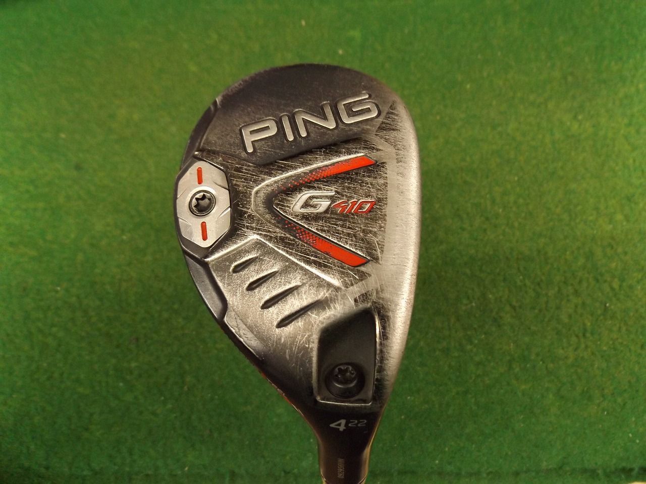 3931 G 410 HYBRID 4 22° ALTA J CB RED R カバー無 PING ピン ユーティリティ ゴルフクラブ 997652