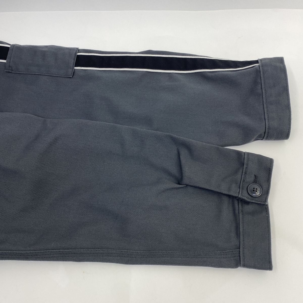 Supreme×Dickies シュプリーム ディッキーズ Stripe Eisenhower Jacket ジャケット Lサイズ ジャンパー ブルゾン ジャケット アウター メンズ