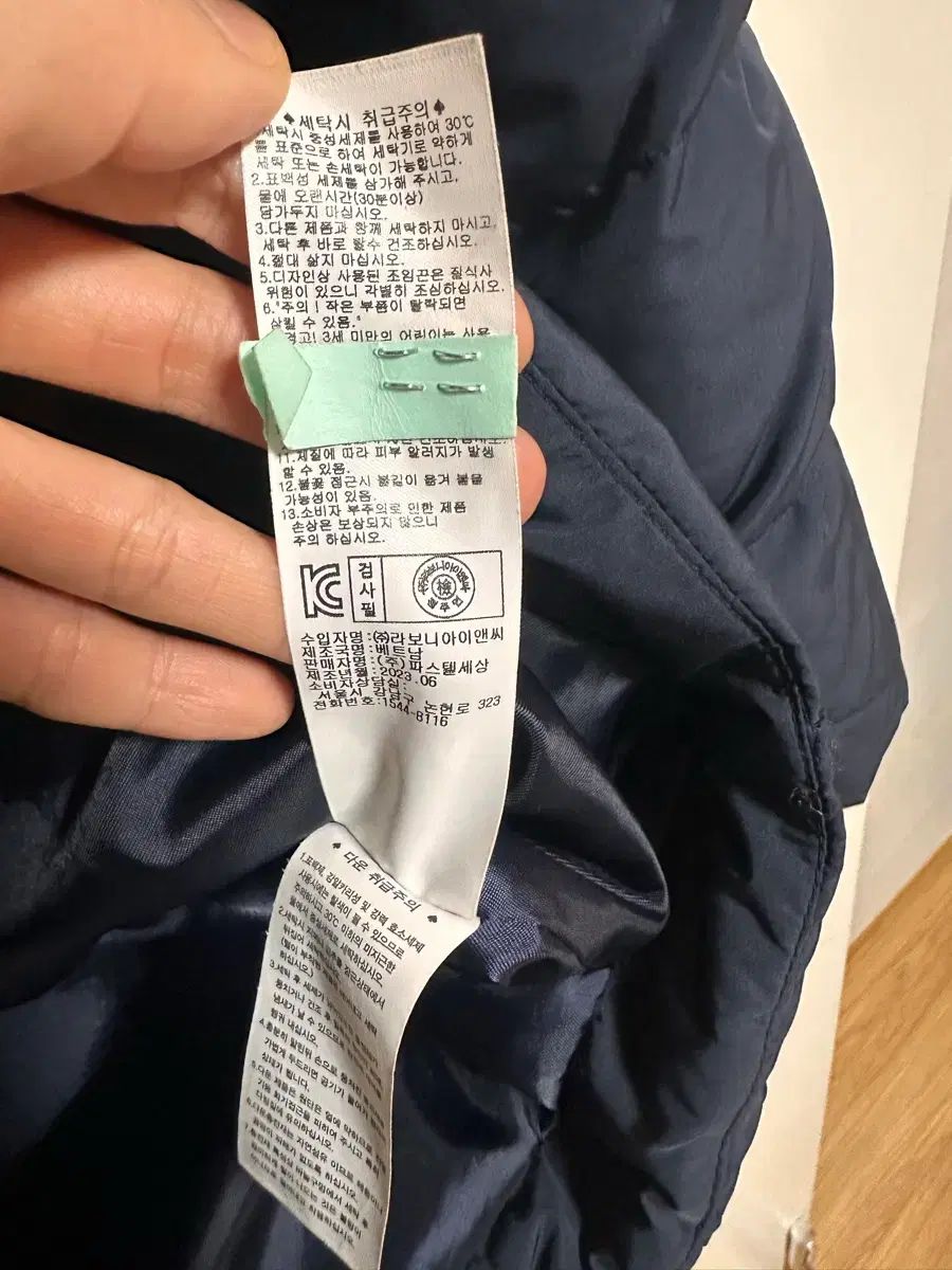  ヘジス ネイビーツイード POINT ダウン ダウンジャケット 女の子 155 その他 ジャケット ブルゾン