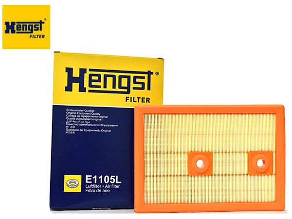 【得価，限定SALE】 アウディ Q3 8UCZD Hengst ヘングスト エアーエレメント エアークリーナー 輸入車用 E1105L エアエレメント メンテナンス 交換 エアコンフィルター