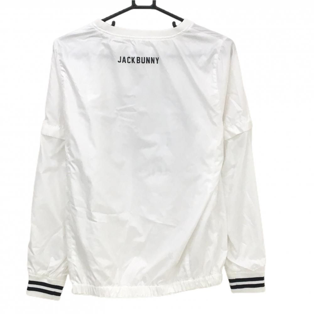 超美品】ジャックバニー 2WAYスニード 白×黒 フロントロゴ 裏地