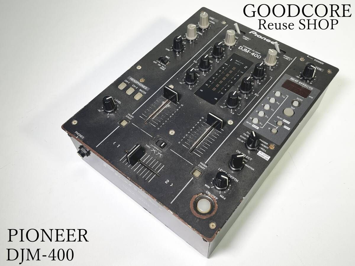 品 PIONEER パイオニア DJM-400 DJミキサー 2008年製