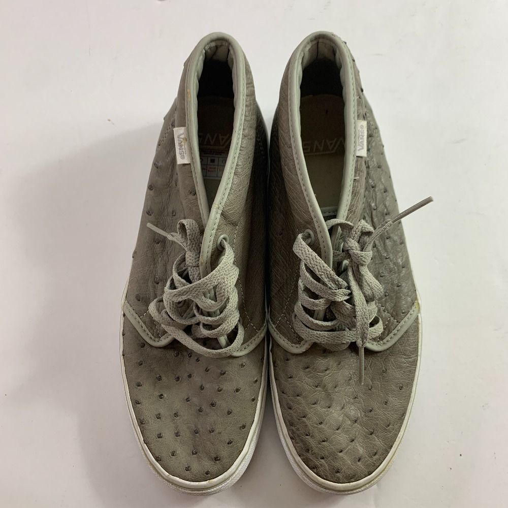 04 w 5422 VANS バンズ ローカットスニーカー T 381 メンズ SIZE US 9 グレー