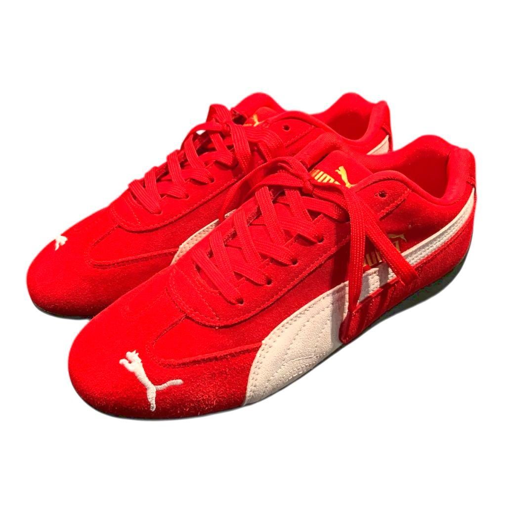 プーマ PUMA スピードキャット OG オールタイムレッド スニーカー スエード 27 赤 レッド 白 ホワイト 3988