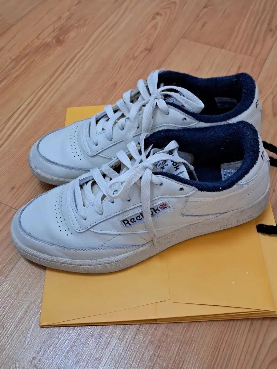  リーボック クラブ C 85 ヴィンテージ ネイビー 26.5 cm スニーカー 靴