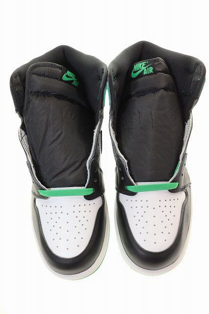 ナイキ NIKE AIR JORDAN 1 RETRO HIGH OG BLACK LUCKY GREEN 28.5㎝ DZ 5485-031 AJ エア ジョーダン レトロ ハイ ブラック ラッキー グリーン ブランド古着ベクトル 251217