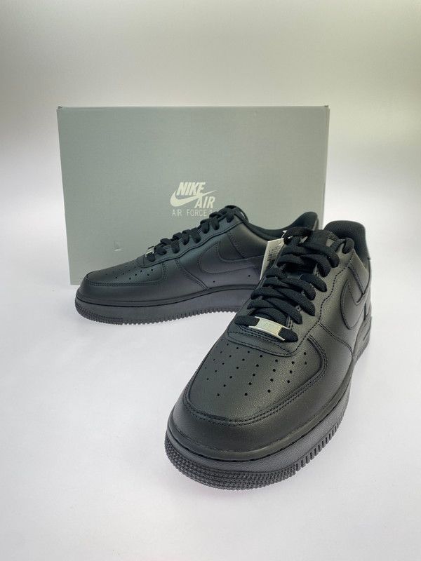 NIKE ナイキ AIR FORCE 1 LOW 07 BLACK CW 2288-001 エア フォースワン ロー スニーカー メンズ 靴 シューズ 160-251218-em-03-min