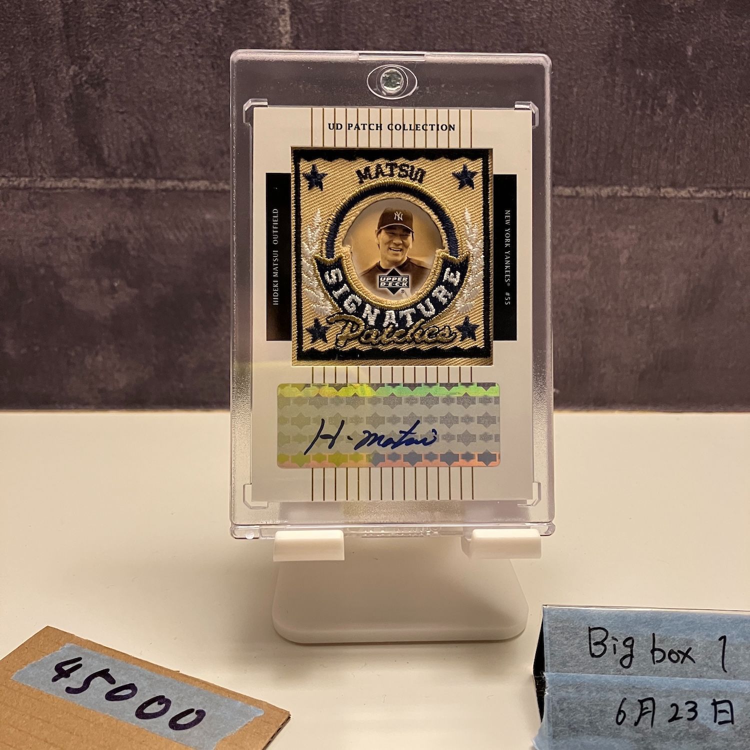 UPPERDECK クラシックポートレート2003 松井秀喜選手　胸像 UPPERDECK クラシックポートレート2003 松井秀喜選手 胸像 - メルカリ