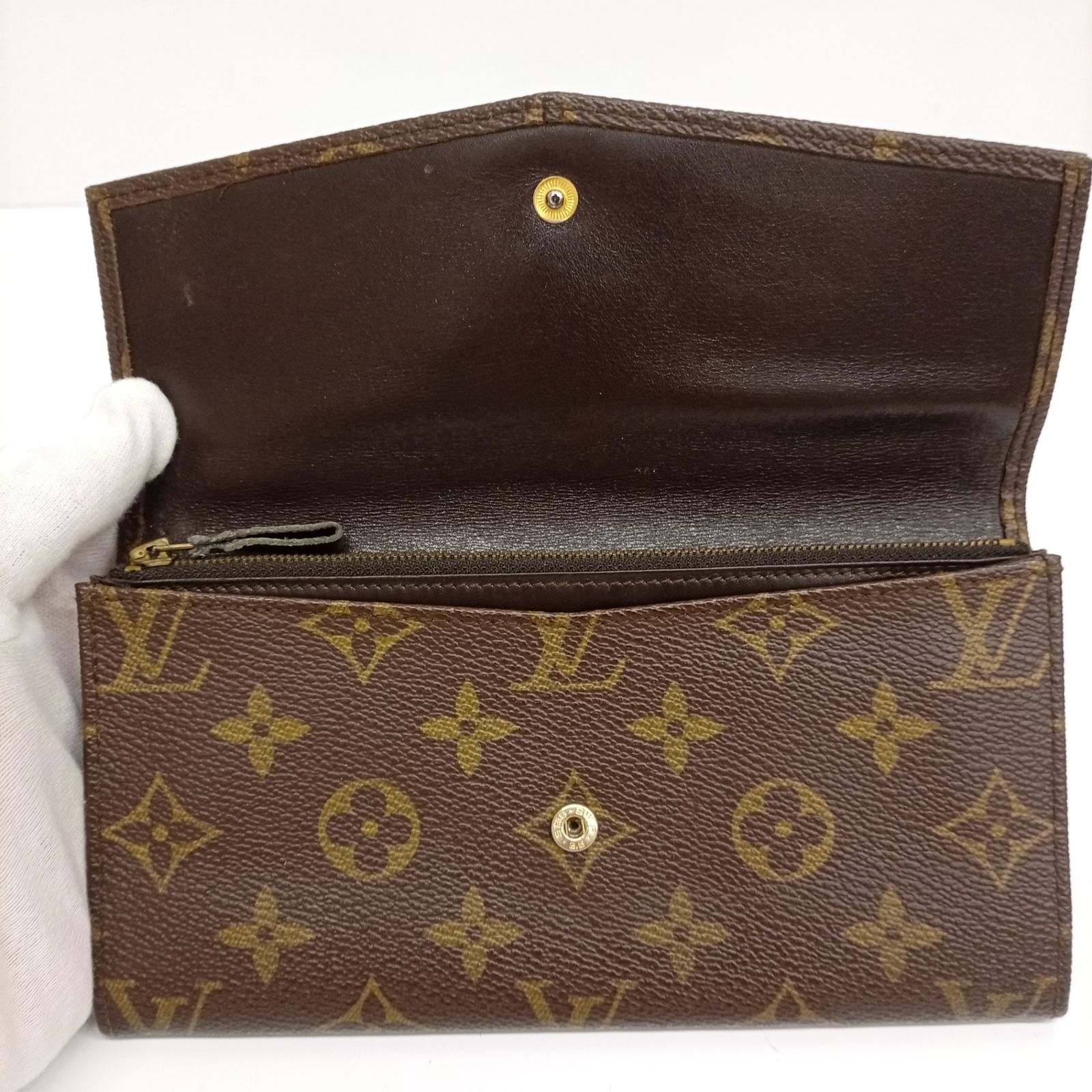 ルイヴィトン(LOUIS VUITTON) モノグラム ポルトモネクレディ No.212