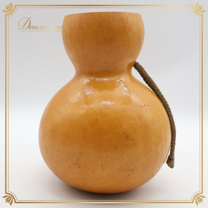 フラダンス イプ ひょうたん ブラウン系 楽器 小物 小道具 茶 艶 光沢