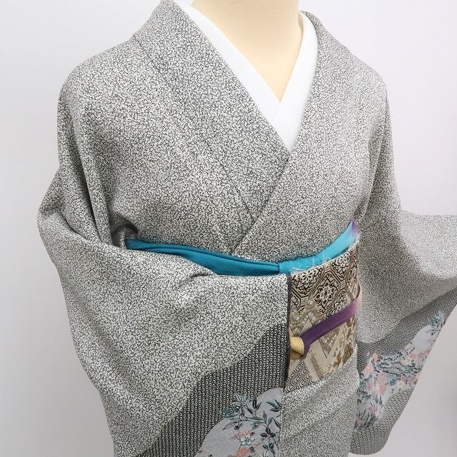 青海波 手縫い仕立て