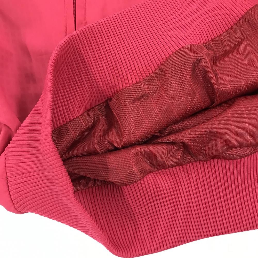 超美品】パーリーゲイツ ツインスニード レッド×黒 蓄熱裏地 地模様