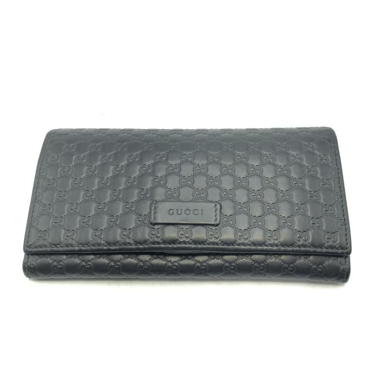 中古】GUCCI 長財布 GGロゴ ブラック 449396-520981 グッチ[17] - メルカリ