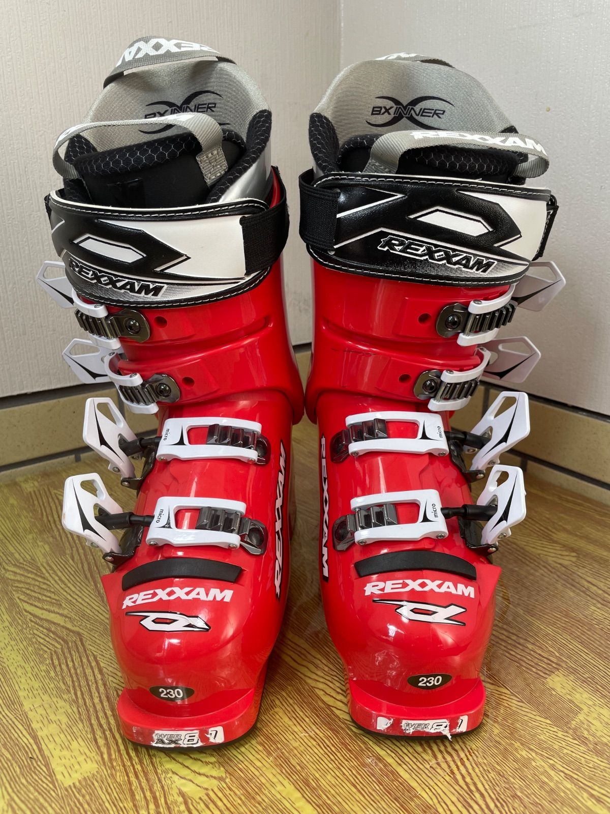 極美品❗️ REXXAM レグザム POWER MAX 87 レッド 23cm インソール