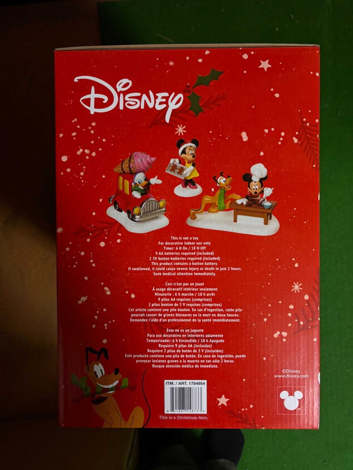 新品未開封 限定】ディズニー クリスマス ビレッジ 13ピース - メルカリ