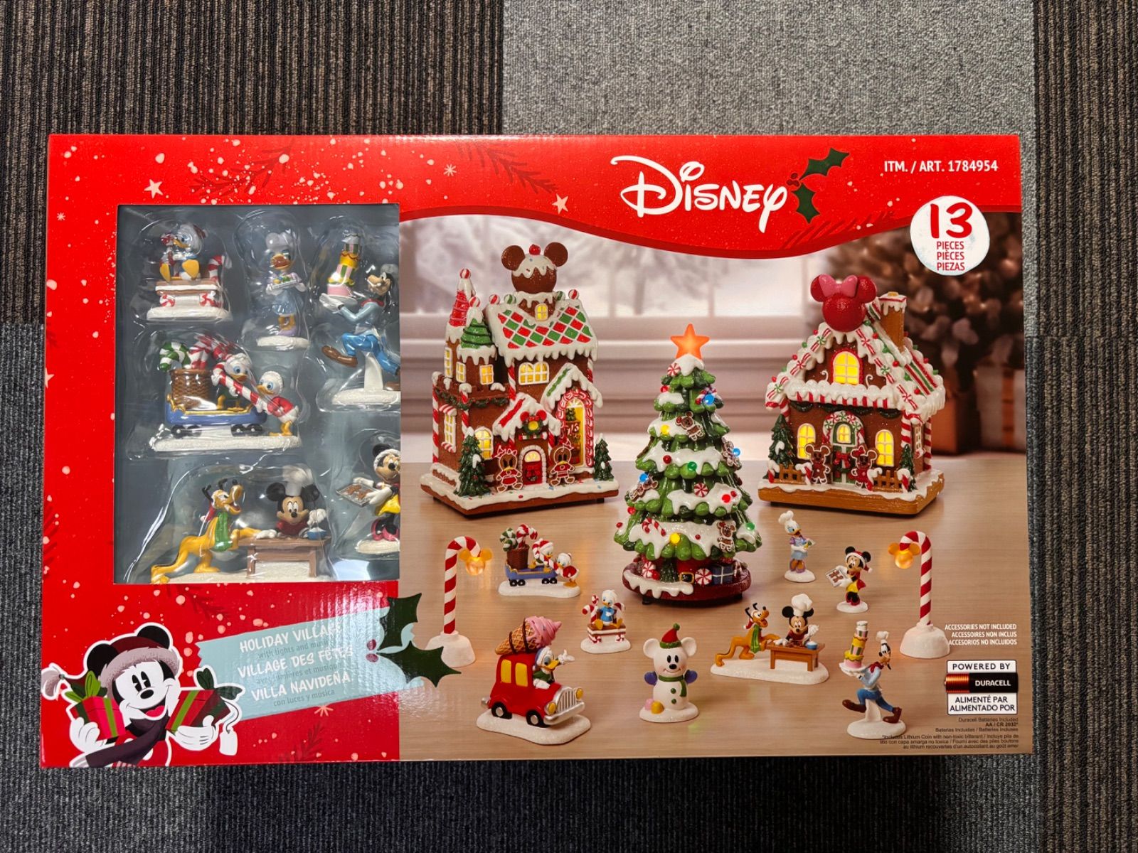 新品未開封 限定】ディズニー クリスマス ビレッジ 13ピース - メルカリ