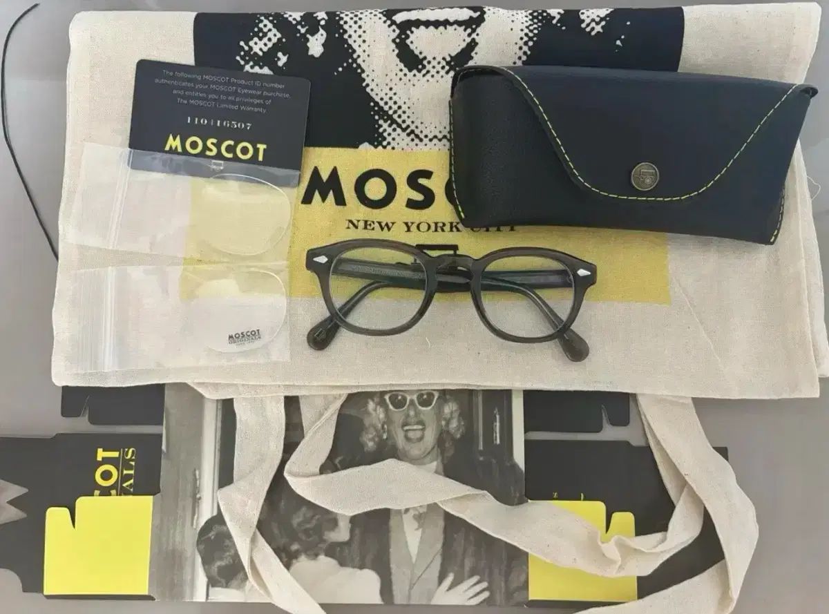 MOSCOT モスコット レムトッシュ グレー 46
