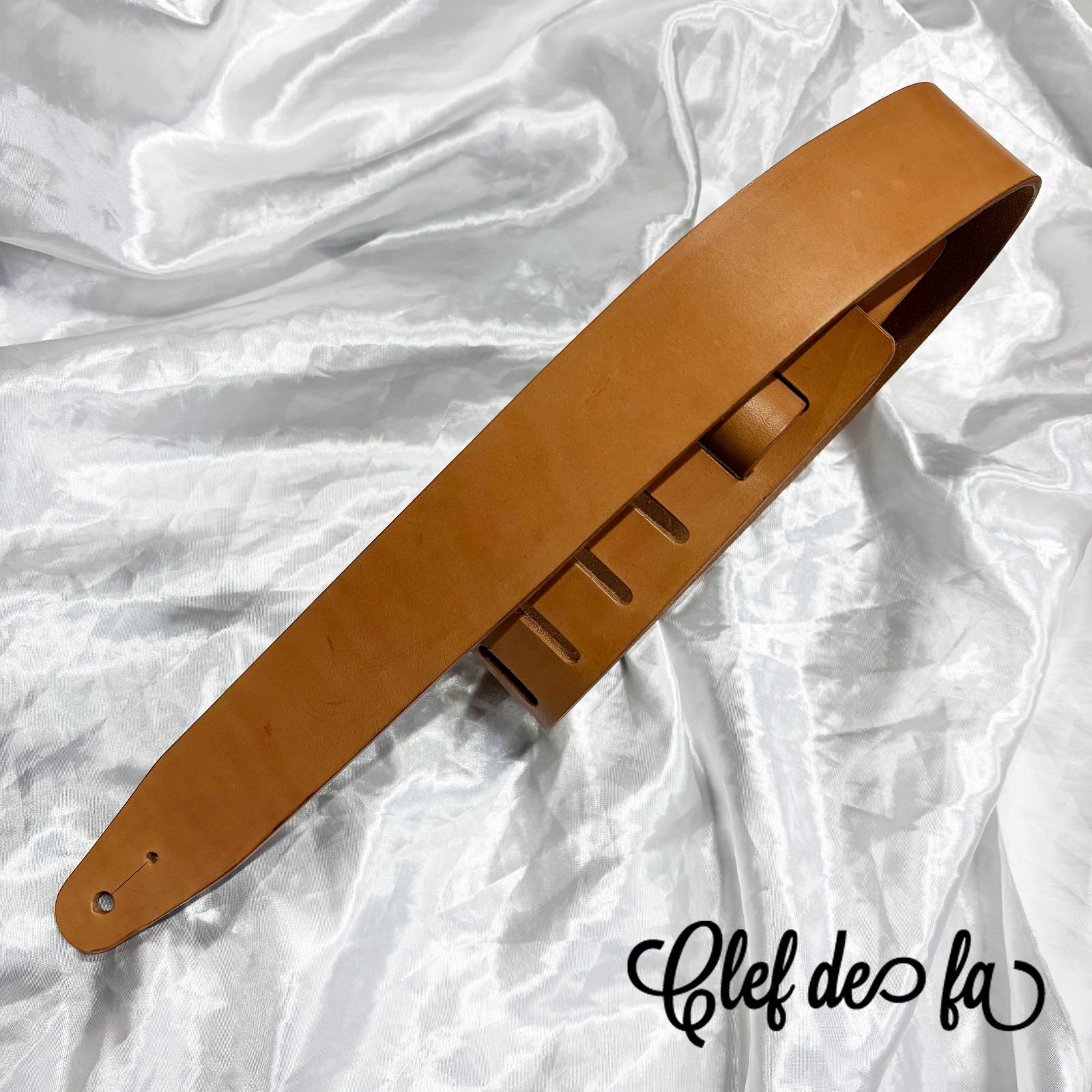 ハンドメイド ギタース ベーストラップ 本革