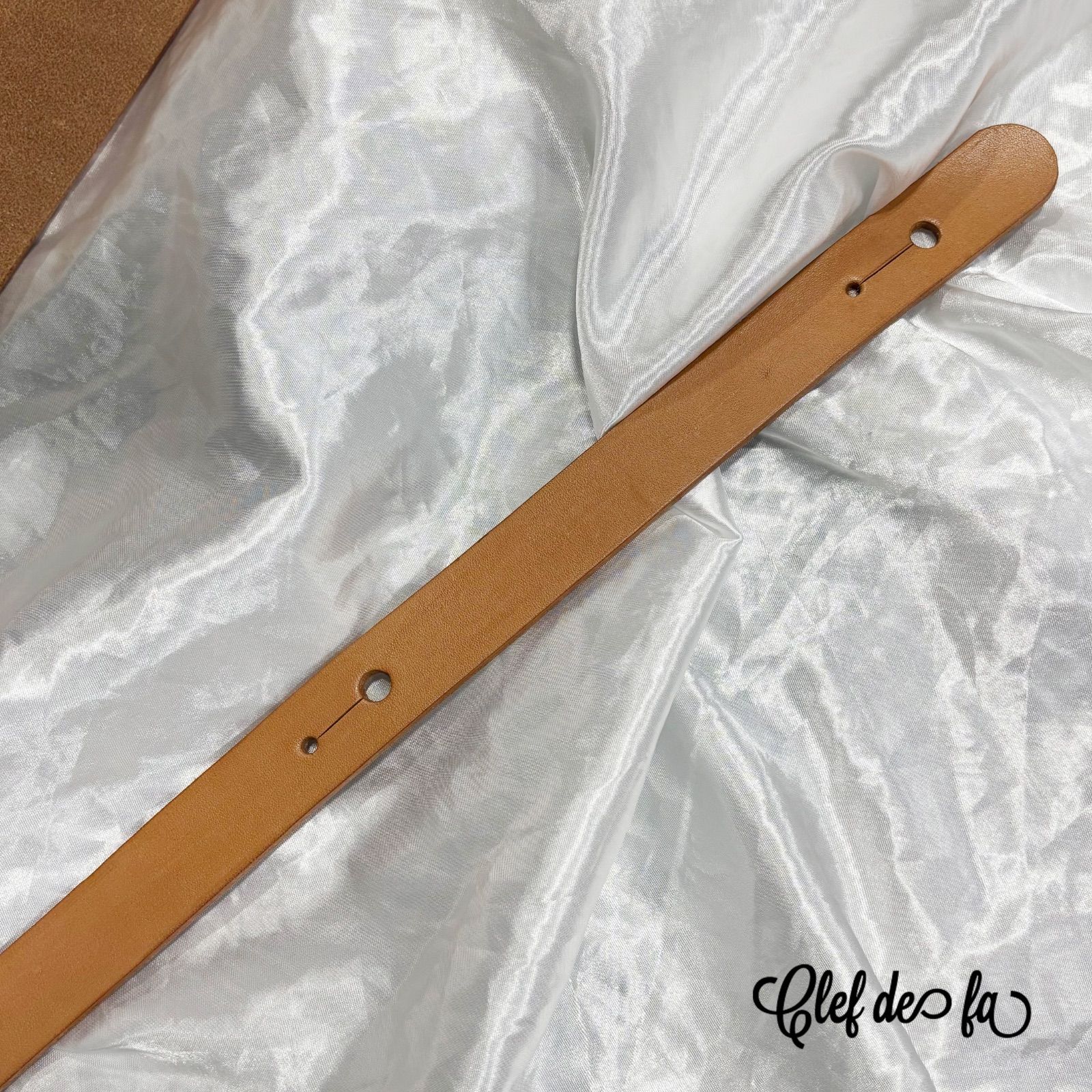 ハンドメイド ギタース ベーストラップ 本革