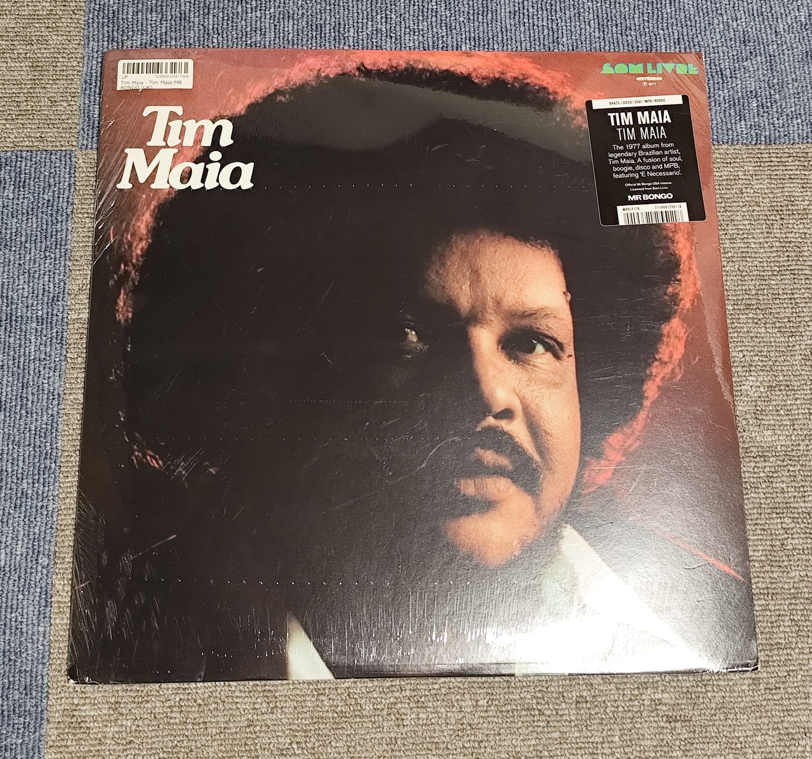 チン・マイア (Tim Maia) タイトル: 『Tim Maia』新品未開封品LP