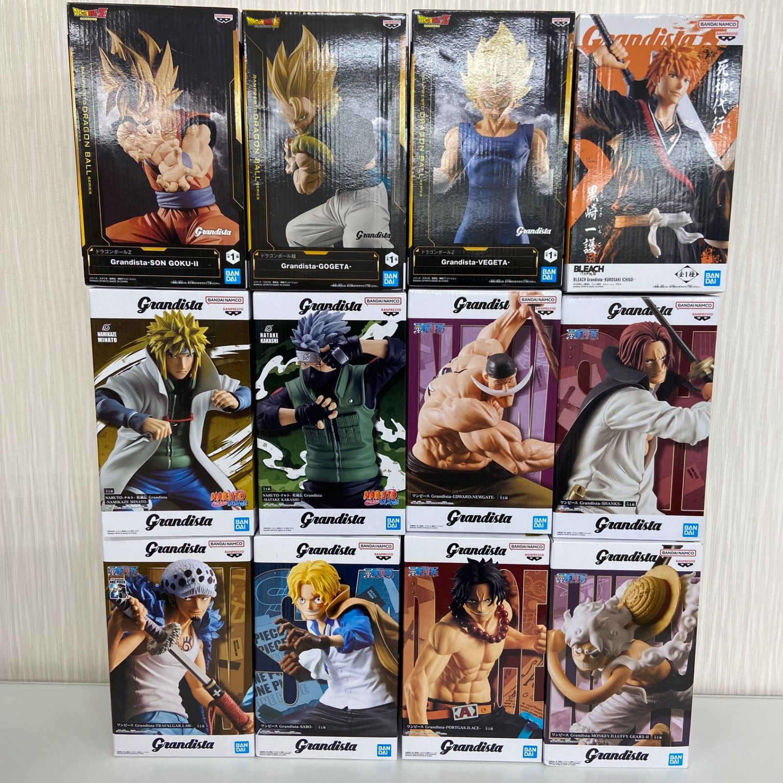 未開封 ジャンプ フィギュア まとめ 計12点 プライズ Grandista BLEACH