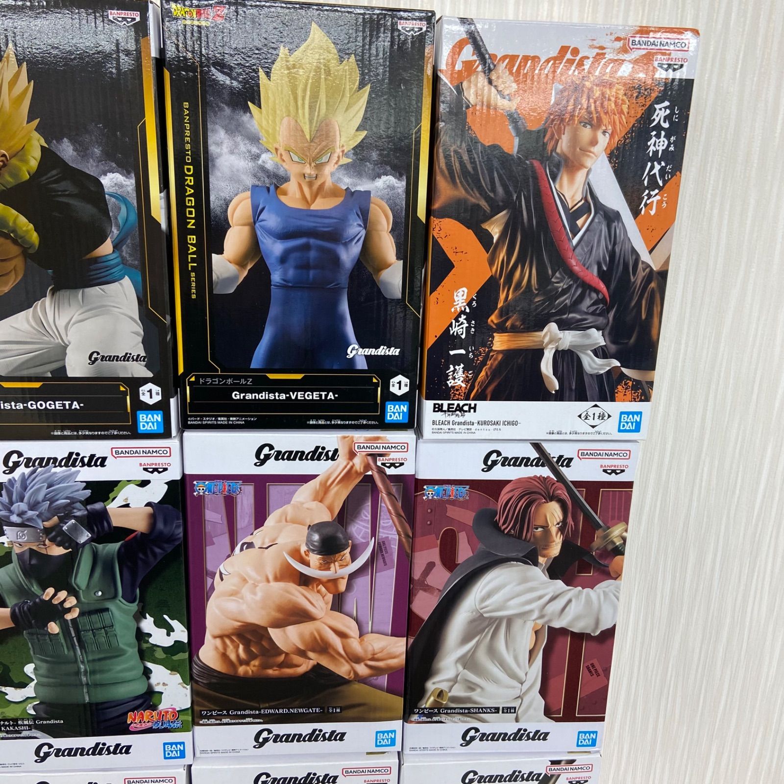 未開封 ジャンプ フィギュア まとめ 計12点 プライズ Grandista BLEACH