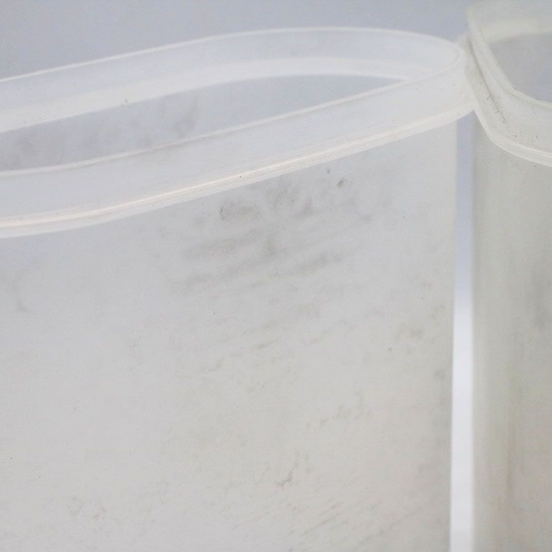 新古品 タッパーウェア MMだ円1.7L（フタ色緑）4点セット MR7-11-323