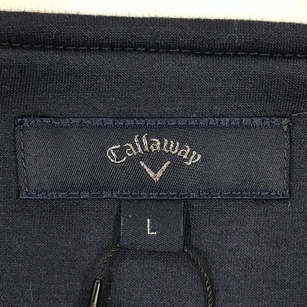 キャロウェイ ジャケットブルゾン ネイビー×白 袖星 紙タグ付き メンズ