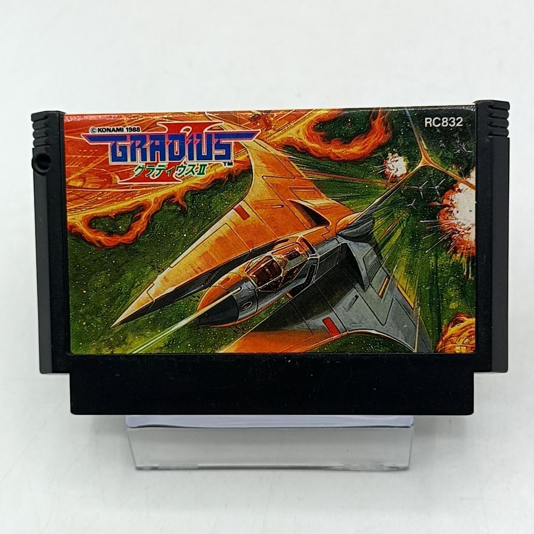 FCソフト】「グラディウス2」 動作確認済み カートリッジのみ 外箱