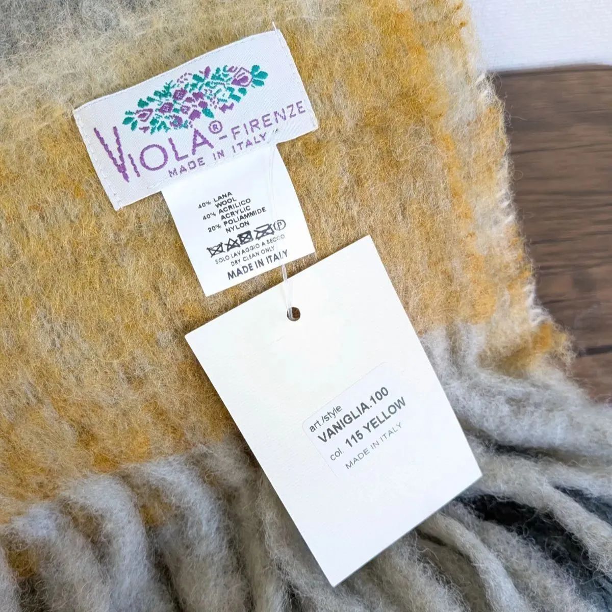 ユナイテッドアローズ イエロー×グレー