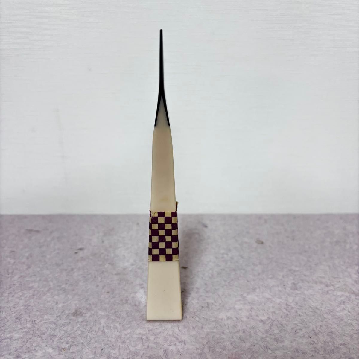 ☆ 津軽三味線 撥 バチ 鼈甲 ふじ 147g 開き:約9.2cm - メルカリ