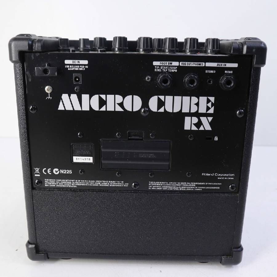  動作品 ローランド MICRO CUBE RX ギターアンプ Roland 325 v 03 ギター用アンプ ギター